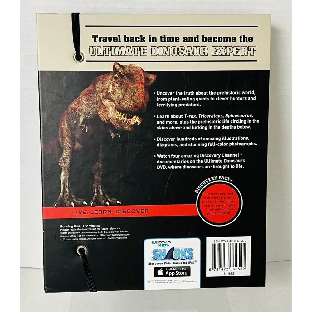 Ultimate Dinosaurs Encyclopedia w/DVD (Discovery Kids) (Discovery Book + DVD...